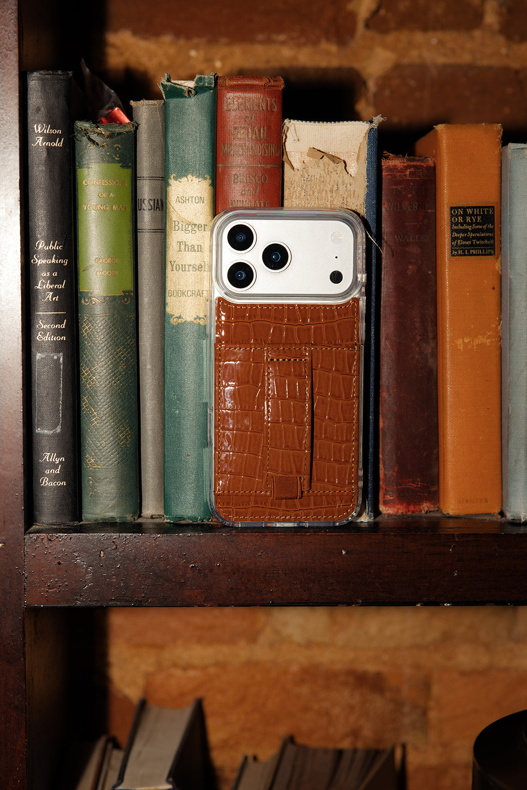 GG IPHONE IPHONE CASE WITH HOLDER BLACK GG IPHONE