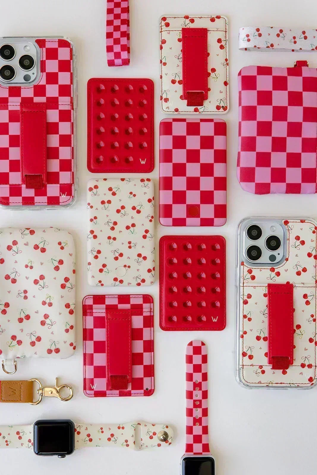 CC IPHONE COLOR LEATHER ROSE GOLD CASE