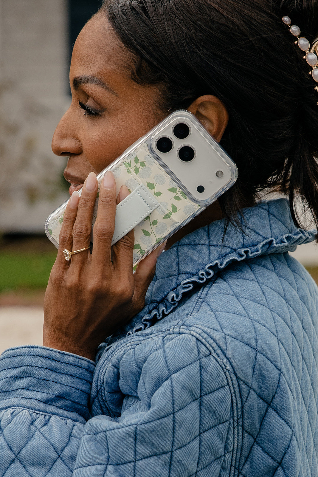 DESIGNER DENIM CL IPHONE CASE
