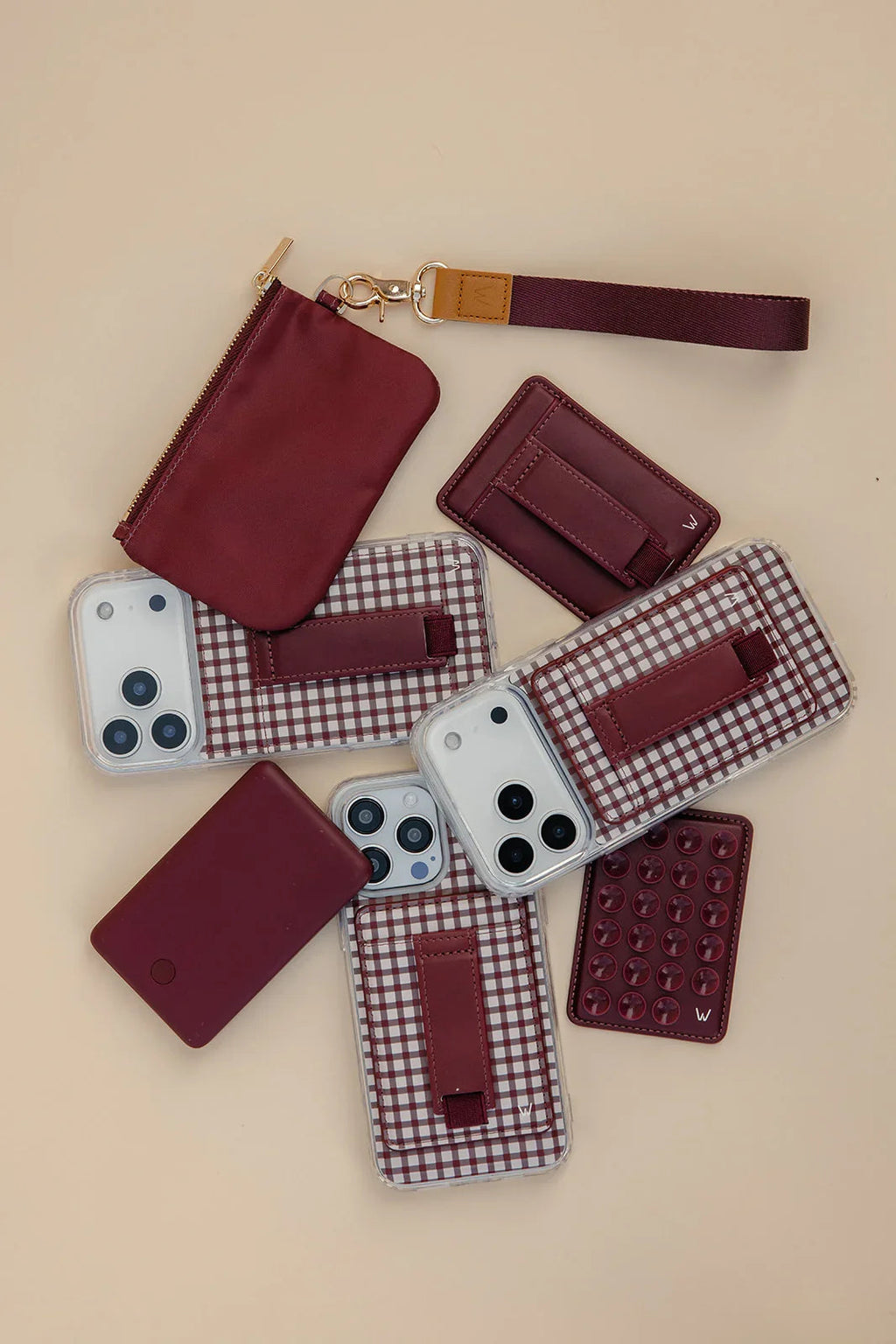 CLASSIC LEATHER GG IPHONE BEES PHONE CASE WITH STRAP