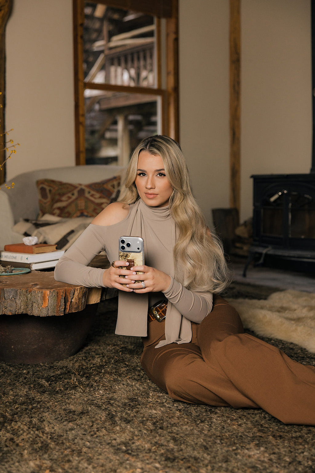 LEATHER PR PHONE CASE