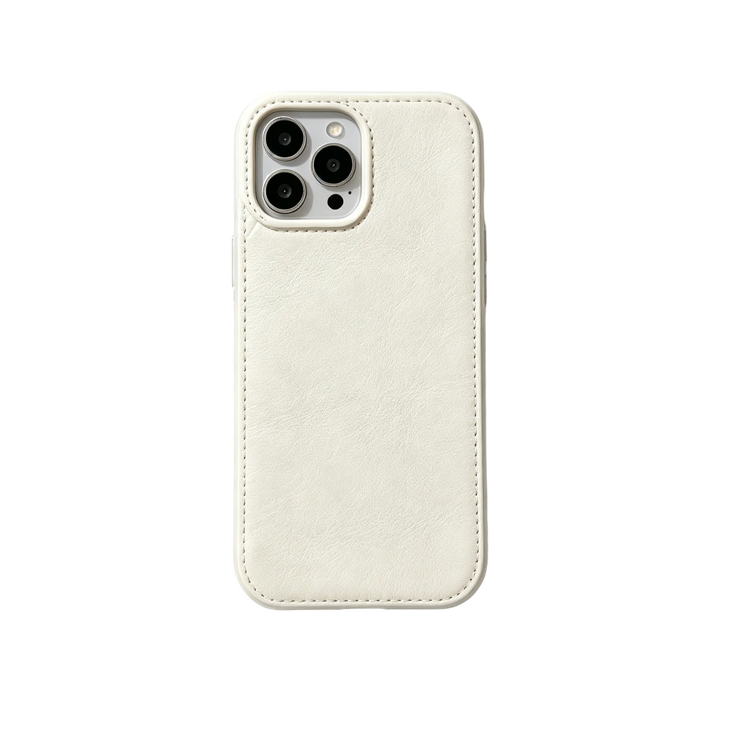 LEATHER MONOGRAM CL IPHONE CASE WITH CARD HOLDER AND STRAP BIG PRINTING