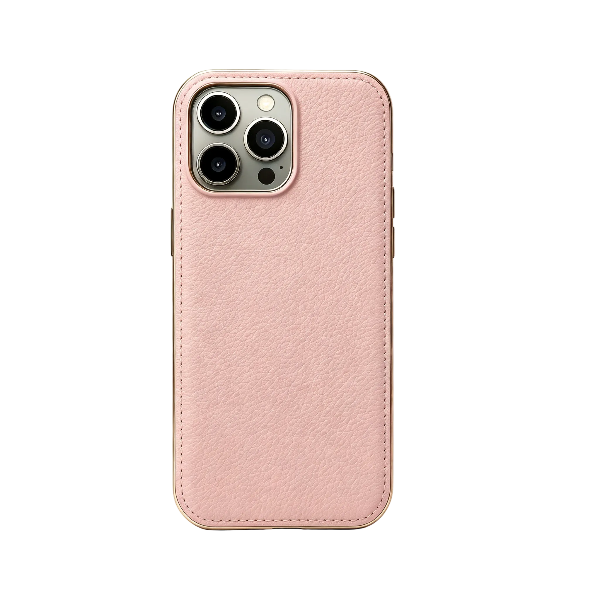 BLACK LEATHER CY IPHONE CASE