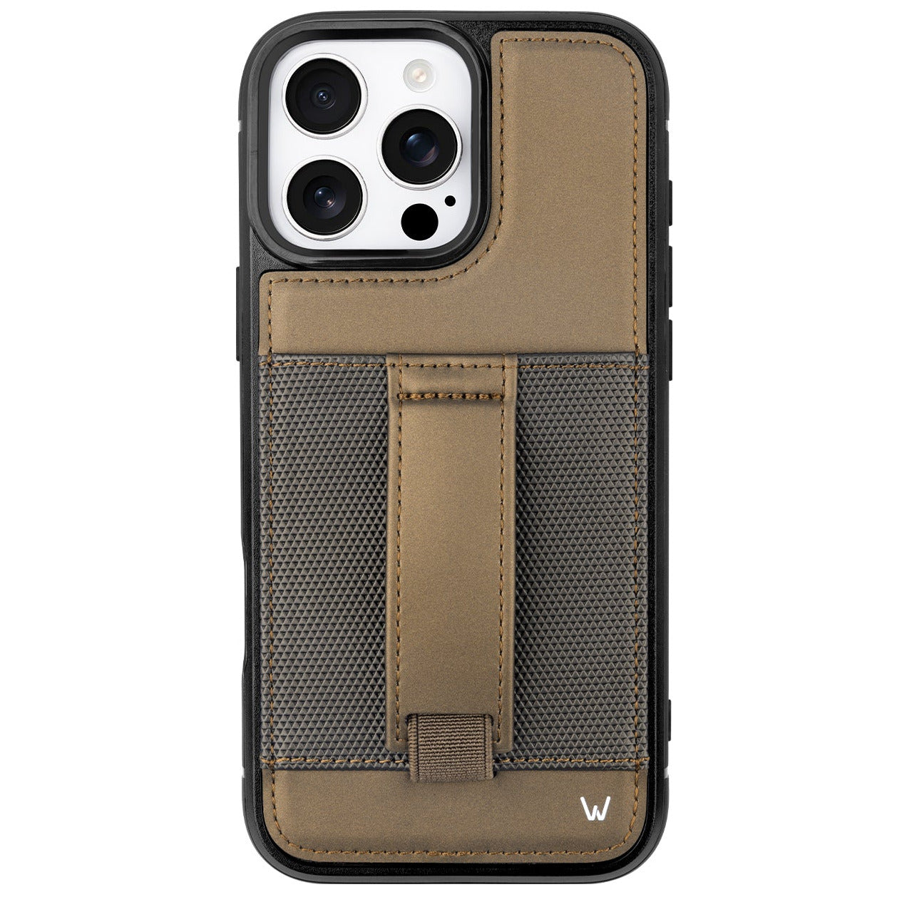 LEATHER CY IPHONE CASE WHITE