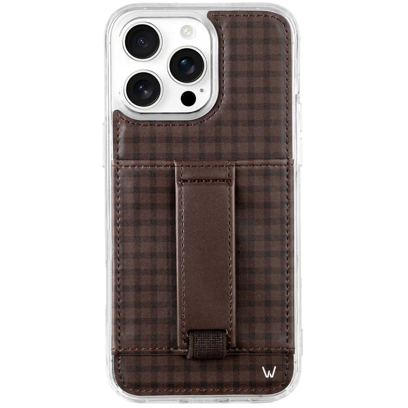 CLASSIC LEATHER MONOGRAM PHONE CASE FOR CL IPHONE BIG PRINTING
