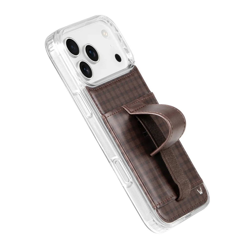 CLASSIC LEATHER MONOGRAM PHONE CASE FOR CL IPHONE BIG PRINTING