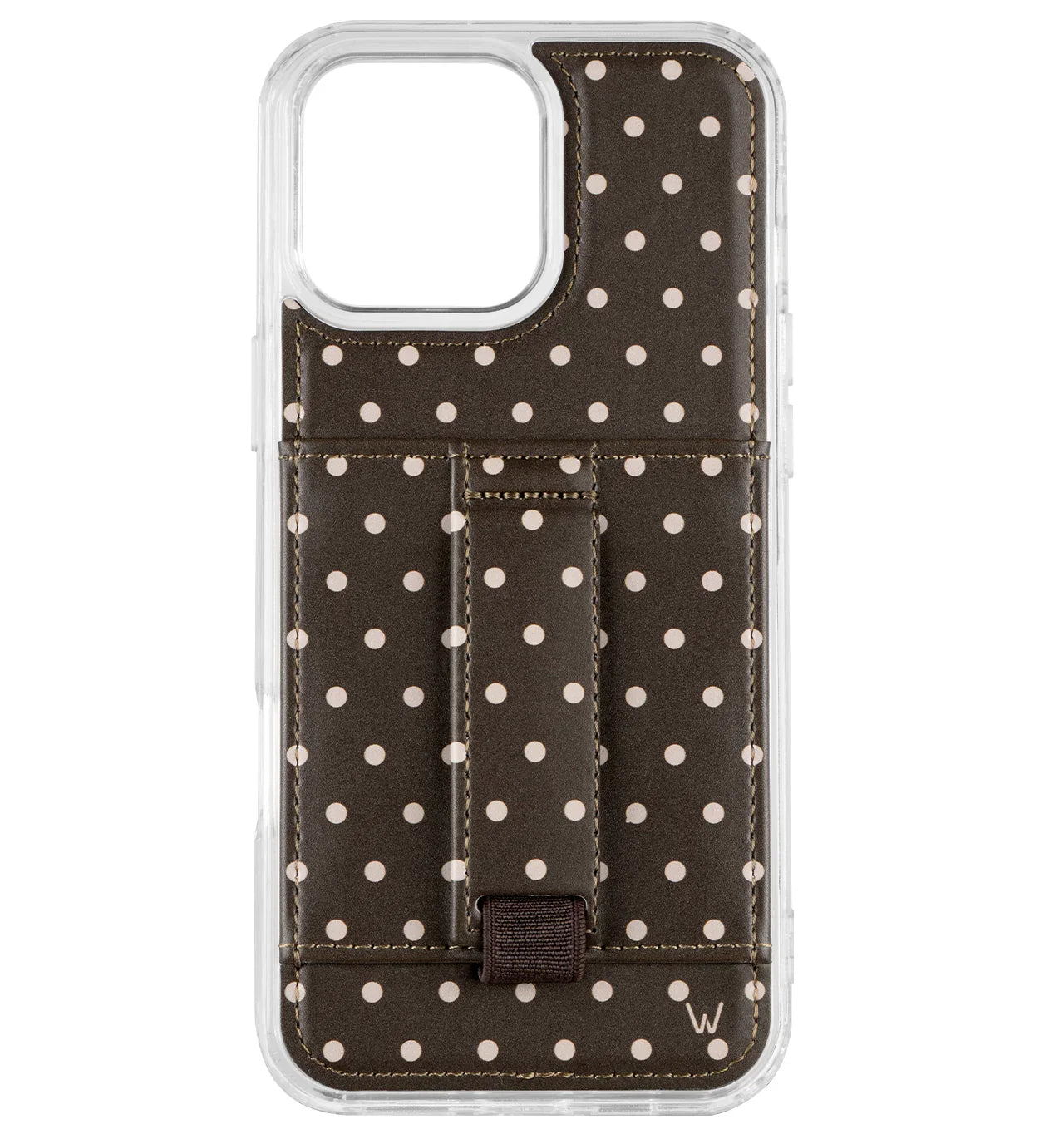 CLASSIC LEATHER GG IPHONE BEES PHONE CASE WITH STRAP