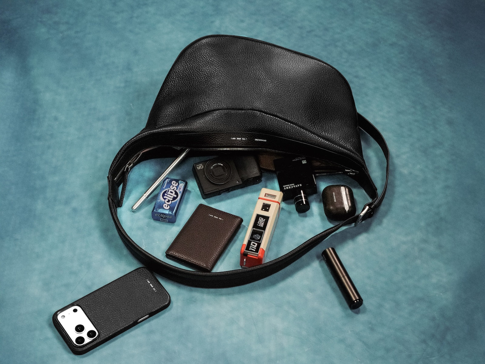 BG- 20 Leather Black 20 x 9 x 14cm