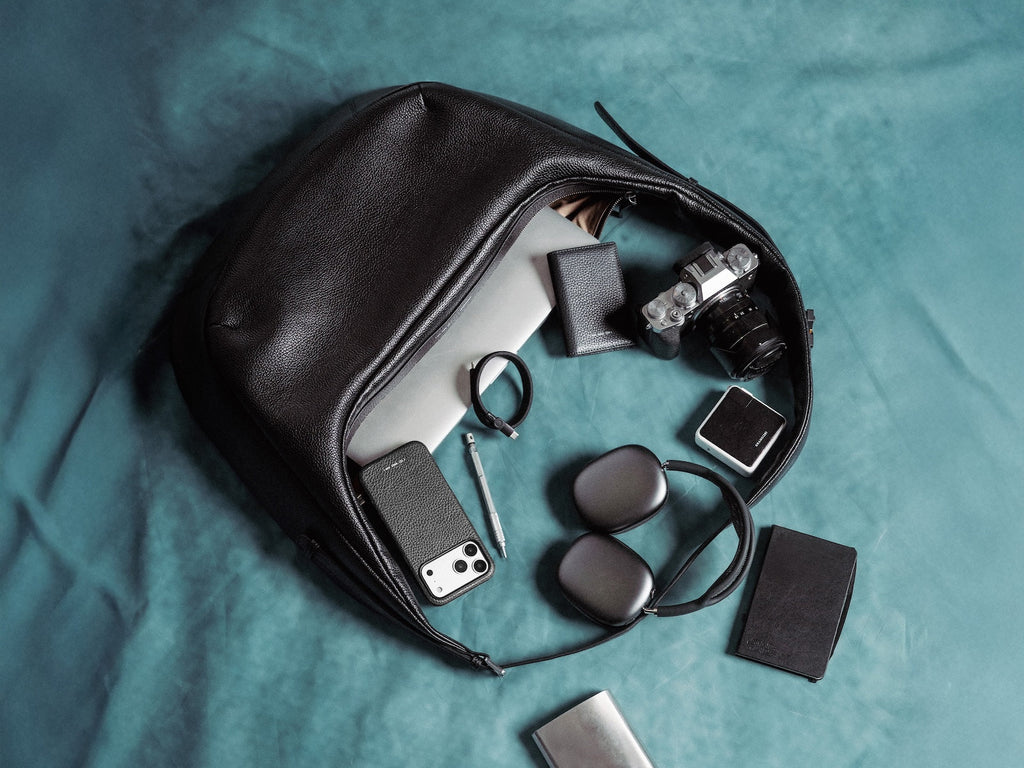 BG- smallembellished leather bucket bag