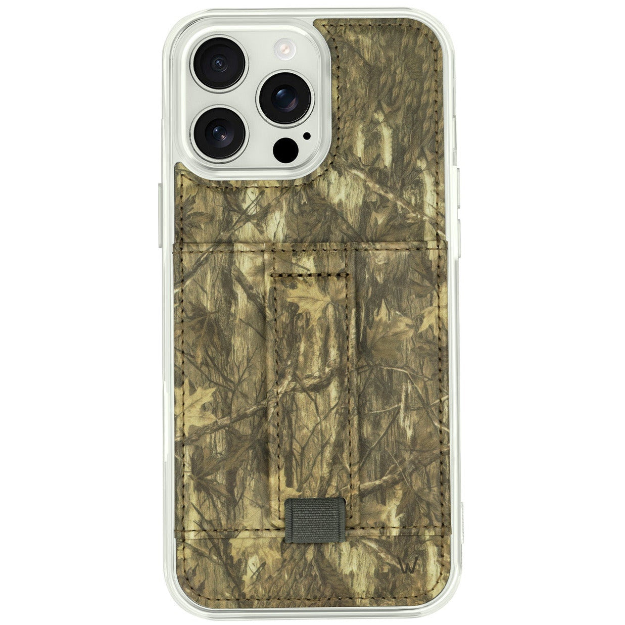 LEATHER SERPENTINE PR PHONE CASE WITH CARD HOLDER