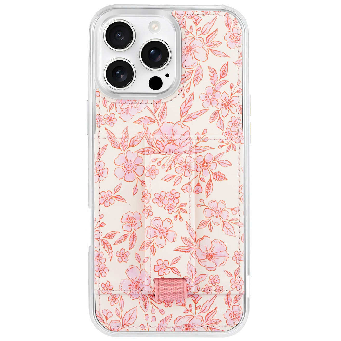 LEATHER PR PHONE CASE FOR IPHONE WHITE