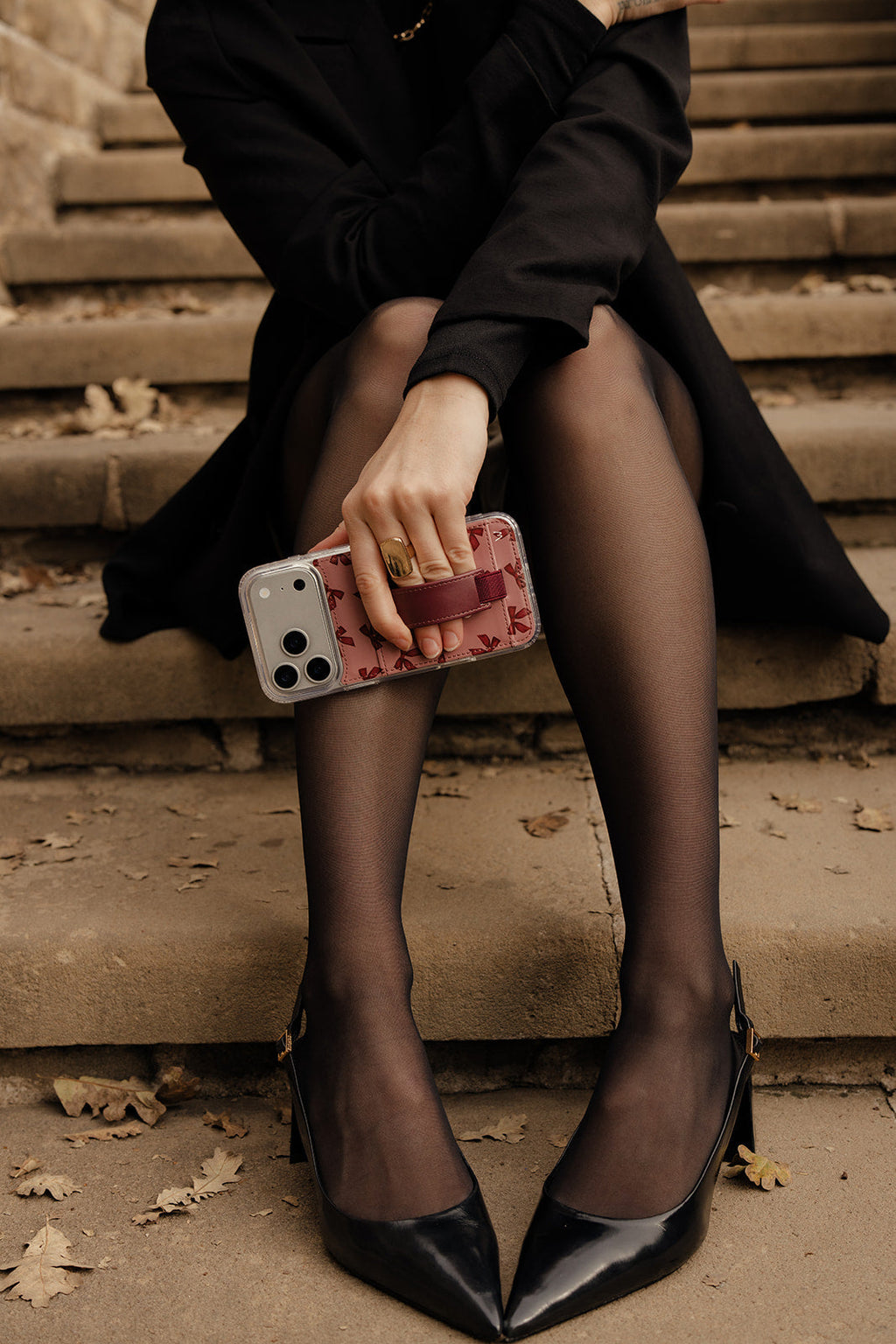 LEATHER PR PHONE CASE