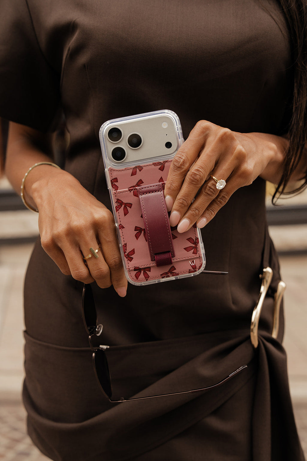 LEATHER PR PHONE CASE